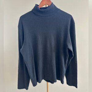 Vintage GAP 90s Turtleneck Sweater Oversized Relaxed Fit Unisex Large